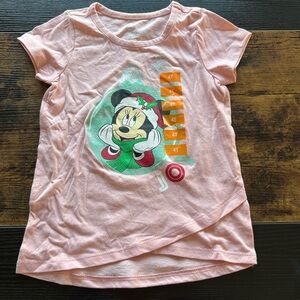 Disney Minnie Mouse Light Pink Kids Tee